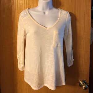 𝅺SELF Esteem Top with Lace Back, Size Small